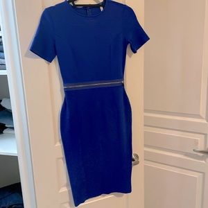 Office dress in Royal blue size XS
